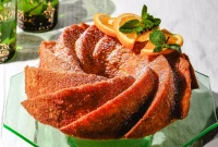 Delicate Orange Cardamom Cake