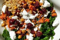 Vibrant Sweet Potato Kale Quinoa Salad
