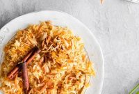 Authentic Iraqi Carrot Pilaf