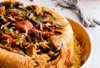 The Perfect Upside-Down Lamb Maqluba (Makloubeh)