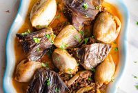 Regal Stuffed Eggplant and Onions