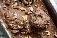 Vegan Chocolate Peanut Butter Ice Cream Delight