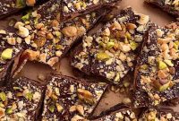Quick Chocolate Date Bark