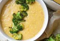 Golden Vegan Corn Chowder
