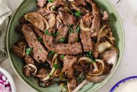 Effortless Skillet Tender Beef Shawarma