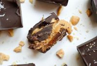 Guilt Free Four Ingredient Snickers Inspired Bites