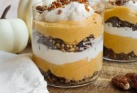 Effortless Vegan Pumpkin Cheesecake Trifle
