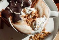 Festive Vegan Gingerbread Hot Chocolate
