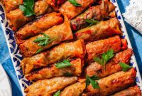 Irresistible Beef and Rice Cabbage Rolls