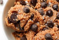 Guilt-Free Vegan Gluten Free Cookie Dough