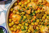 Chicken and Green Olive Tagine