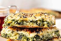 Easy Spinach Borek with Frozen Spinach and Phyllo