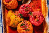 Mediterranean Veggie Stuffed Peppers