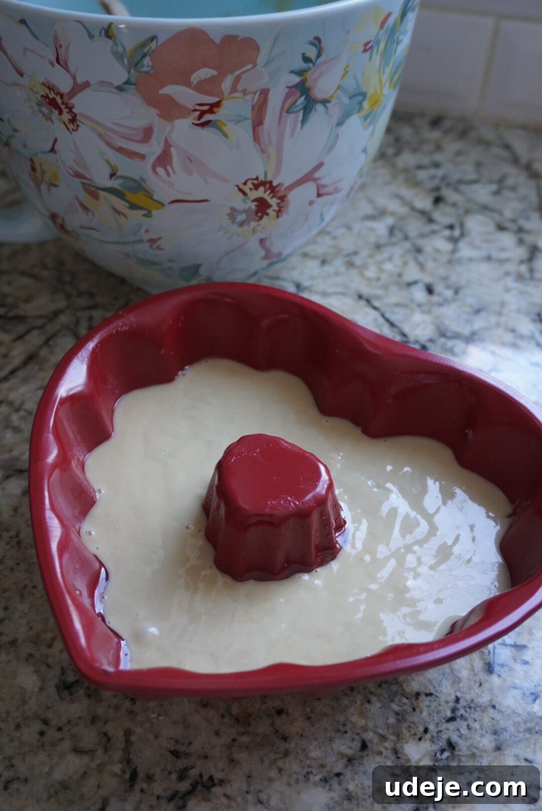 Sublime Vegan Vanilla Bundt 3 Mixing dry ingredients for vegan vanilla bundt cake