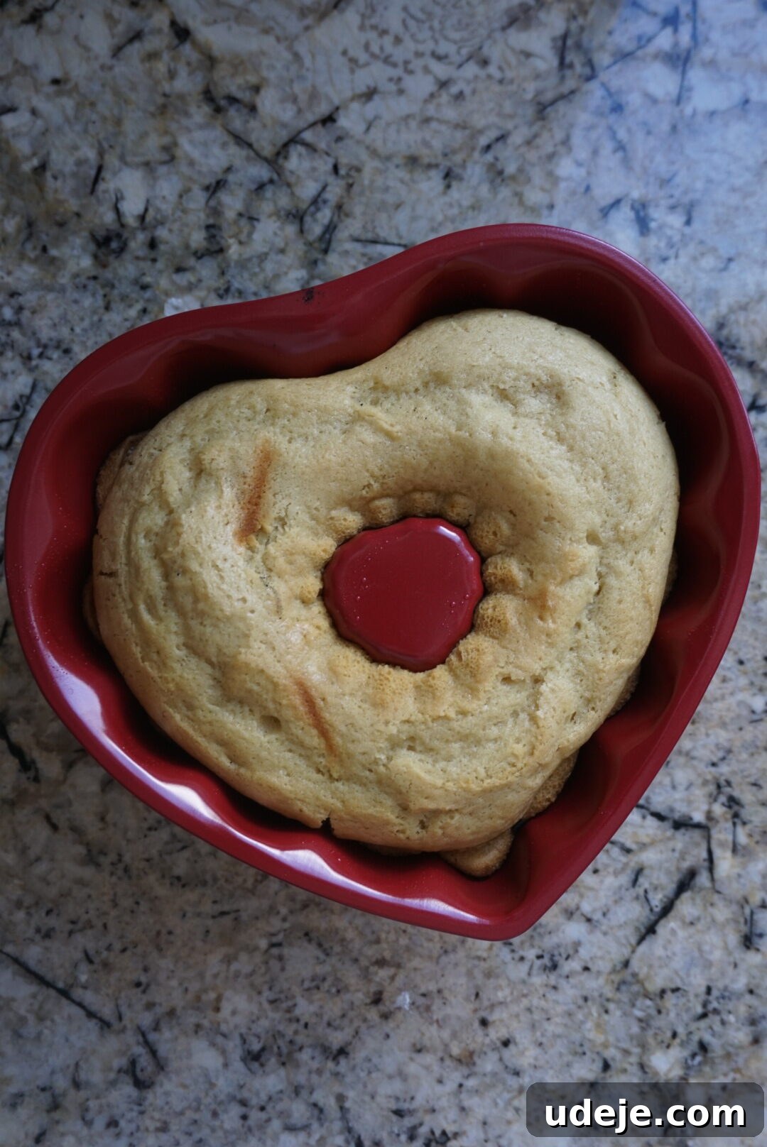 Sublime Vegan Vanilla Bundt 4 Adding wet ingredients to dry ingredients for vegan vanilla cake batter
