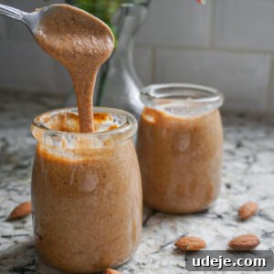 Creamy Homemade Almond Butter