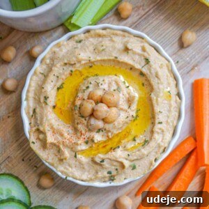 Effortlessly Craft Your Own Hummus 4 Easy Homemade Hummus with garnishes