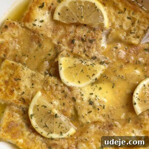Zesty Vegan Tofu Francese 4 Vegan Tofu Francese with lemon sauce