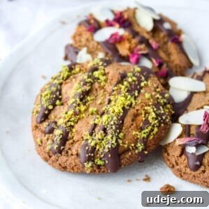 Decadent Gluten Free Double Almond Delights 5 Gluten free double almond cookies