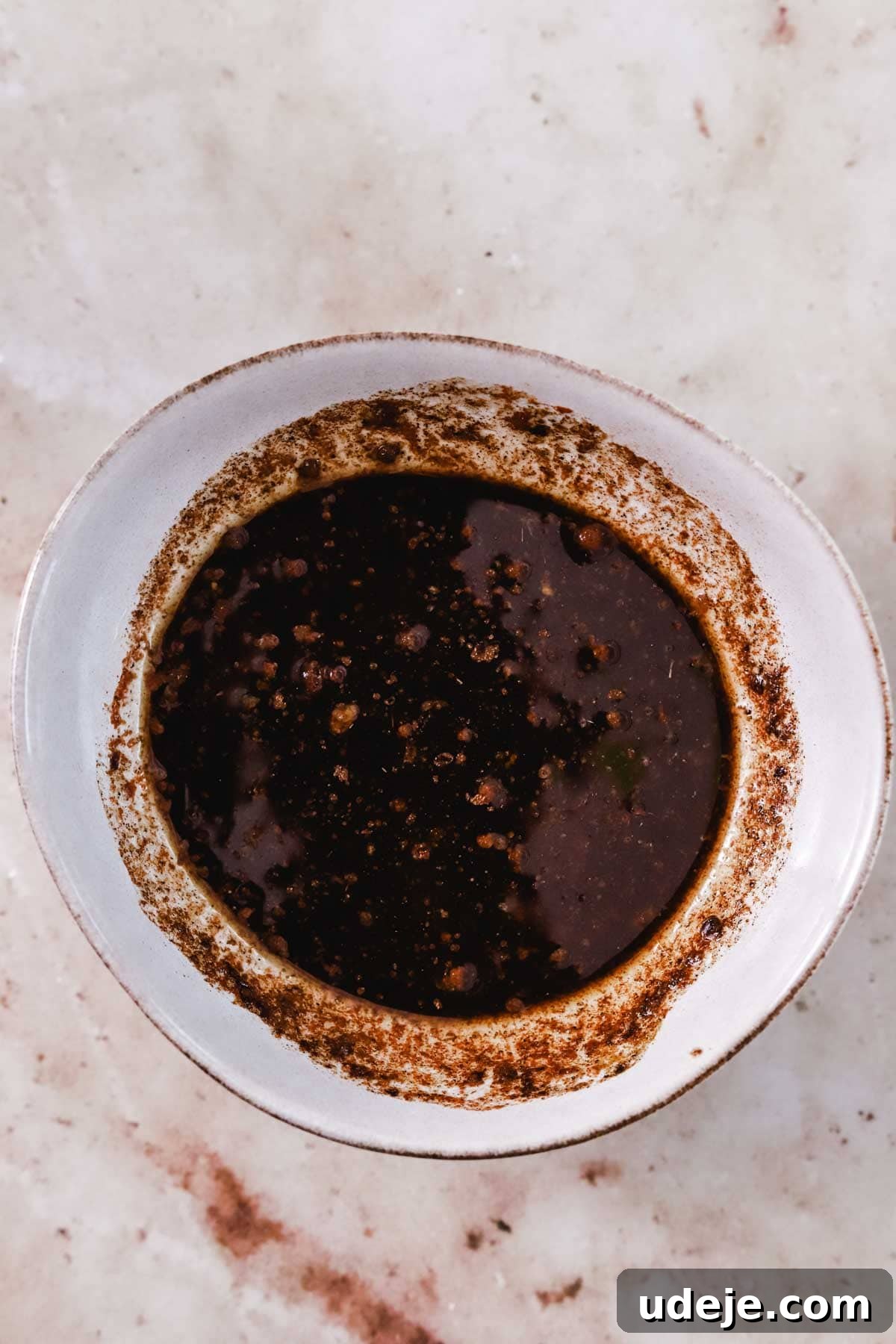 Effortless Skillet Tender Beef Shawarma 5 beef shawarma seasoning blend in a small glass bowl