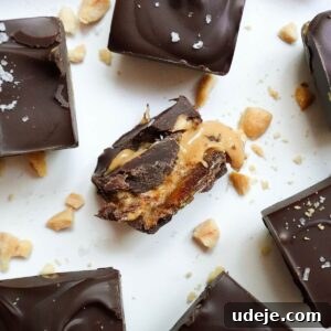 Healthy Snickers Bites