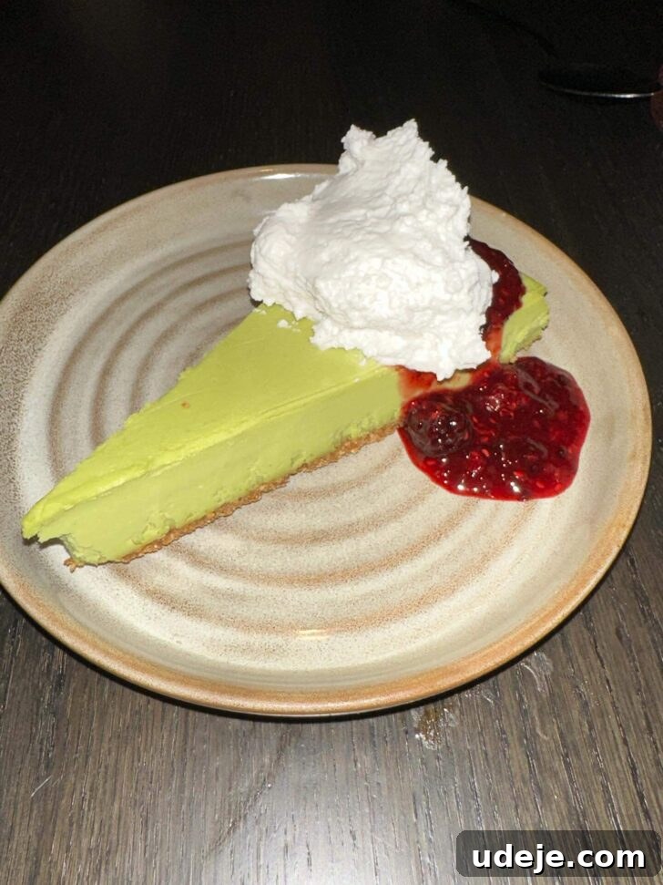 The Ultimate New York City Vegan Restaurant and Cafe Guide 5 Planta's vegan matcha cheesecake. Planta's vibrant, Asian-inspired vegan dishes are served in a trendy, modern atmosphere.