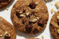 Soft-Baked Vegan Banana Bread Cookies