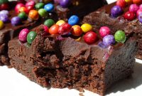 No-Bake Vegan Gluten-Free Cosmic Brownies (Small Batch)