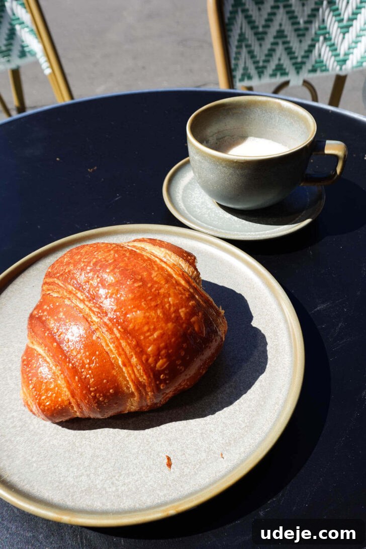 Vegan Restaurants in Paris 2026: Top Picks and Where to Eat 4 Vegan croissant on a table.