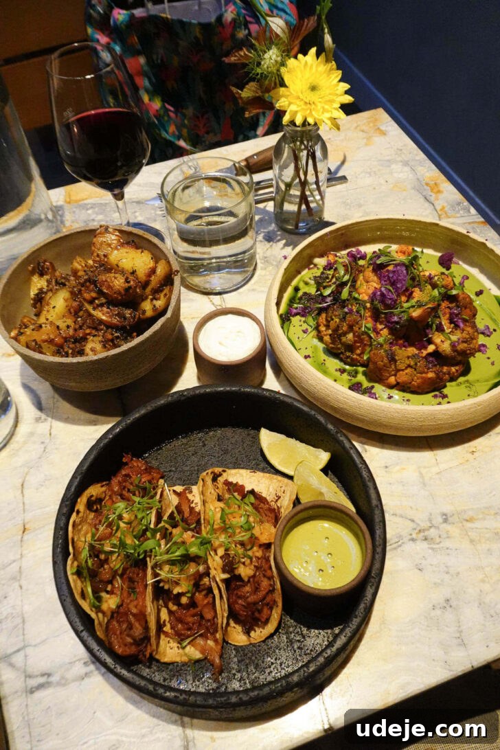 Vegan Restaurants in Paris 2026: Top Picks and Where to Eat 6 Vegan dinner at Mesa de Hoy in Paris.