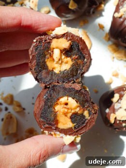 Snickers stuffed dates